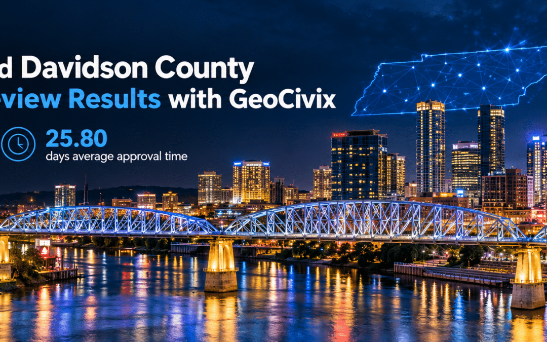 Nashville and Davidson County Report Early Plan Review Results with GeoCivix